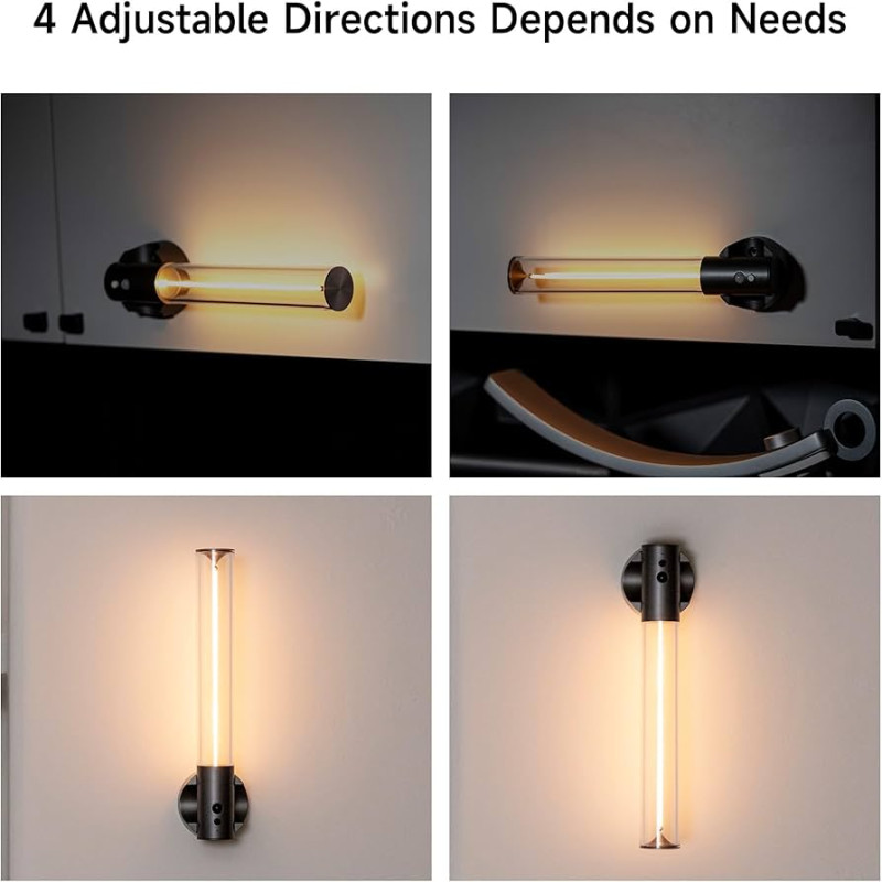 Wall Sticking Magnetic Wire Light, Touchable Cordless Desk Light, Room Decor LED Night Light