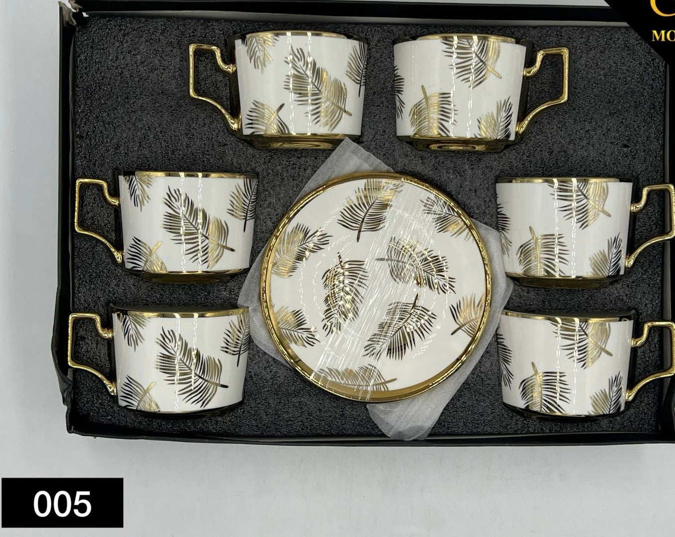 12 Pcs Cup & Saucers Set