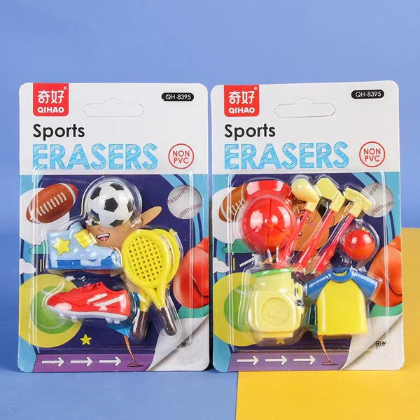 Sports Style Erasers For kids