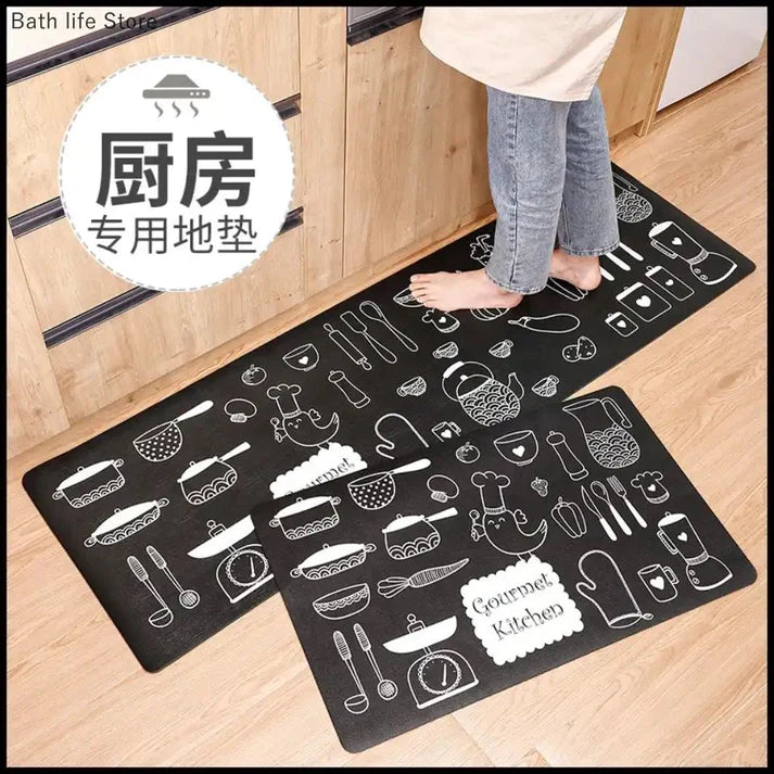 Kitchen Floor Matt Pair