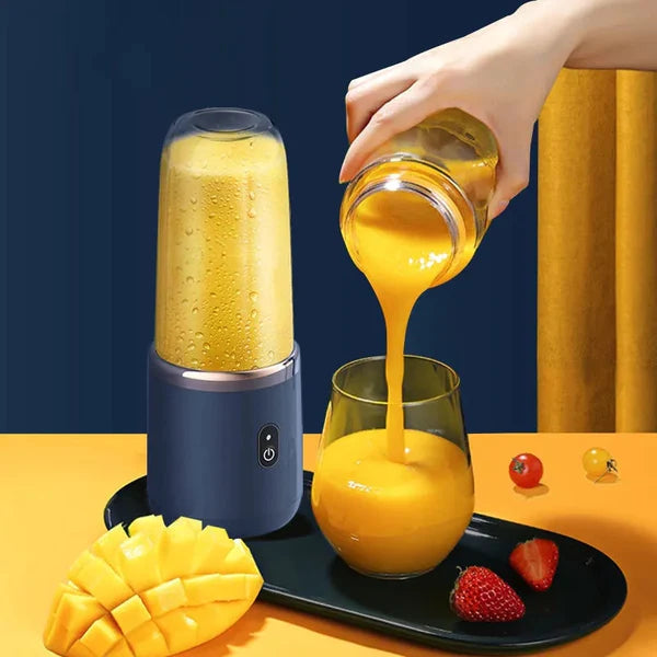 8 Blades Usb Juicer With 300ml Glass
