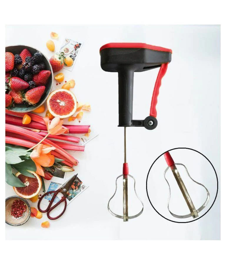 Easy Flow Powerless Hand Blender, Hand Manual Beater, Egg Beater For Blending, Whisking, Beating & Stirring
