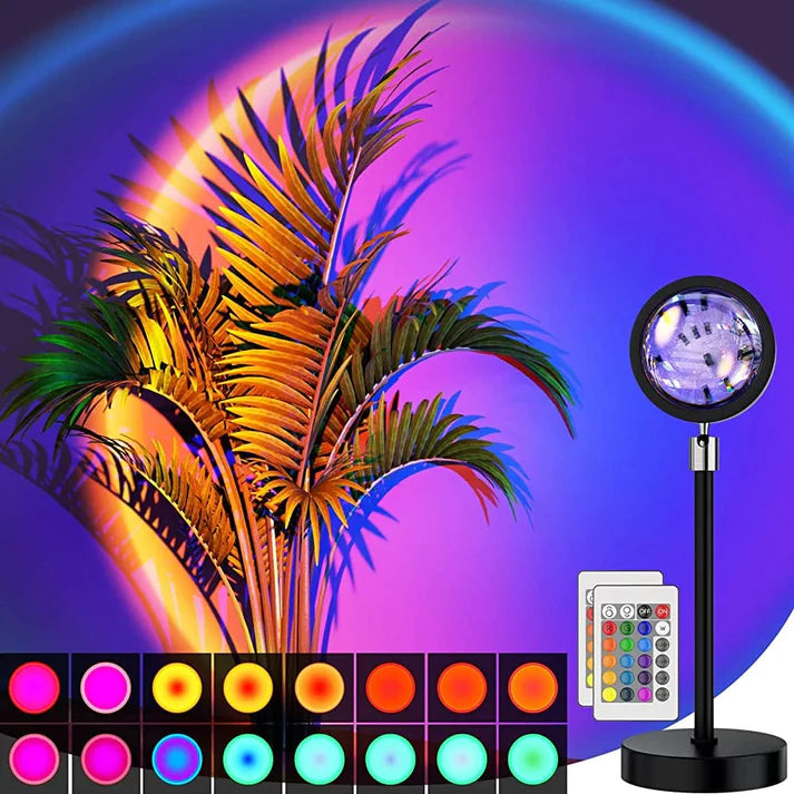 Sunset Lamp Projection Led Lights with Remote,