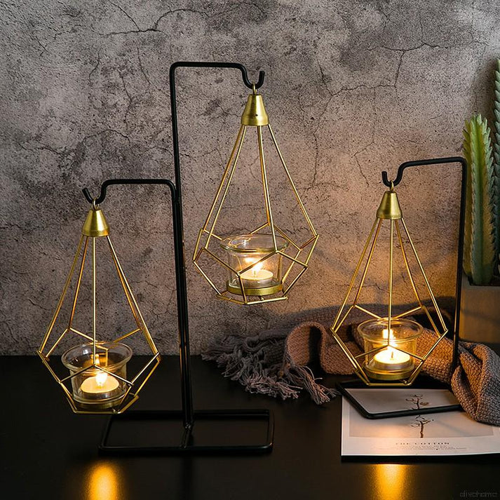 Metal Brass Candle Holder