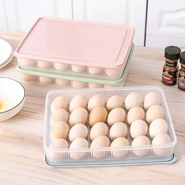 Egg Storage Box With Lid