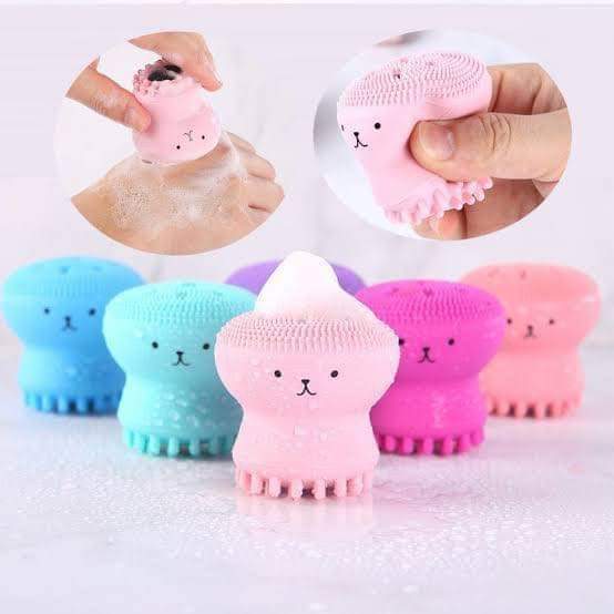 Jelly Fish Shape Facial Scrubber