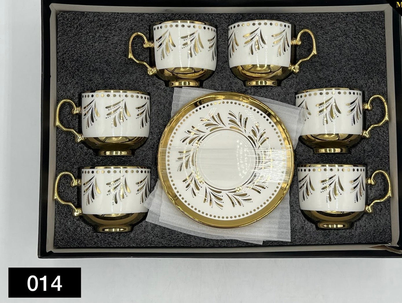 12 Pcs Cup & Saucers Set