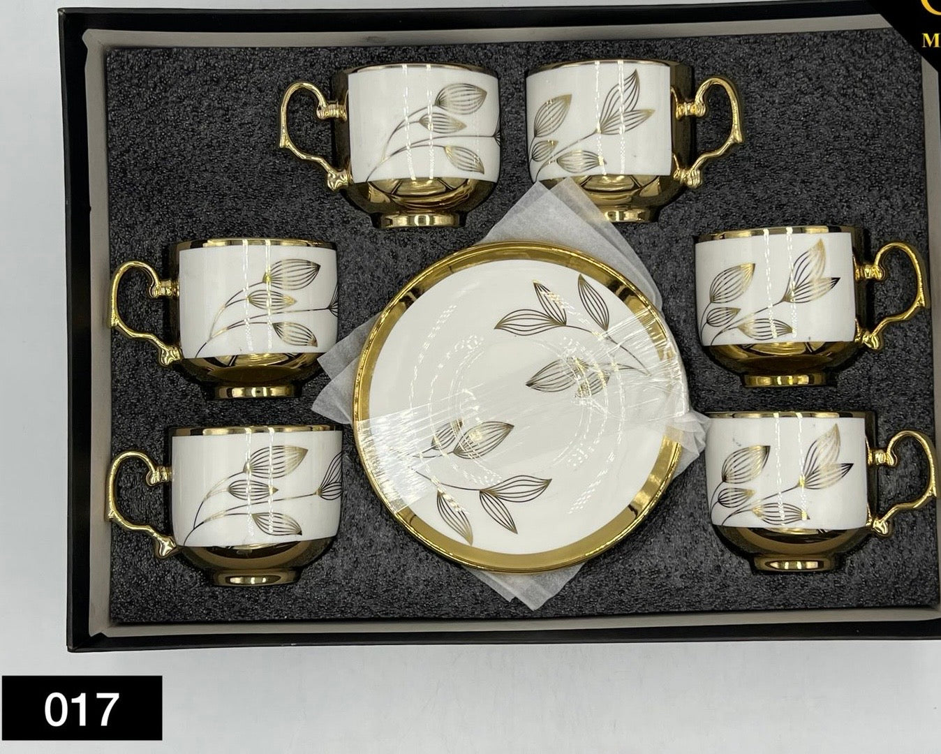 12 Pcs Cup & Saucers Set