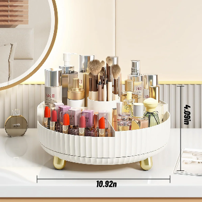 Spinning Skincare Lotion Organizer