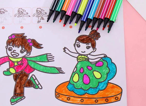 12Pcs Water Colour Pen Set