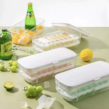 Press Type Ice Cube Maker