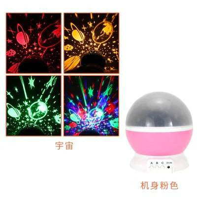 Starry Sky Kitty LED Night Light Projector