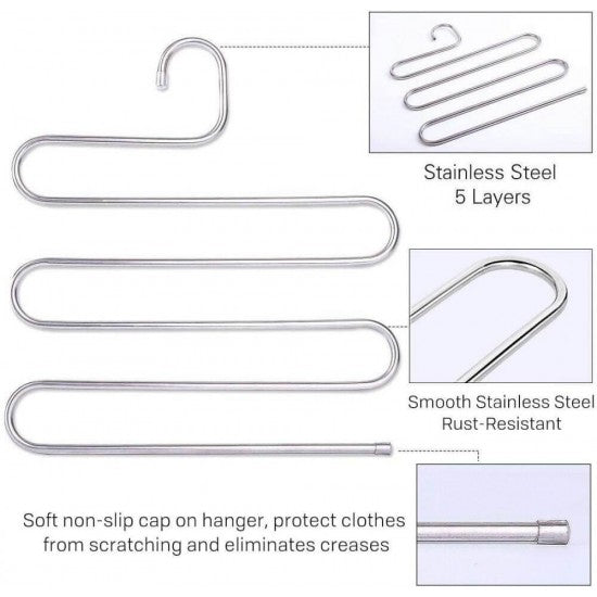 S Shape Stainless Steel Hangers