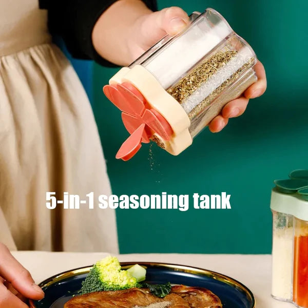 5 Portion Spice Jar