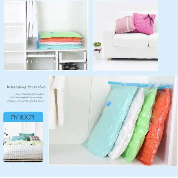 Vaccum Storage Bag (5bags+1handpump)