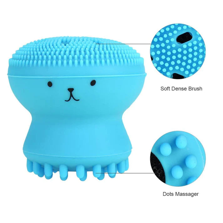 Jelly Fish Shape Facial Scrubber