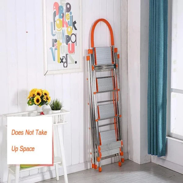 Multi-Usage Aluminium Clothes Drying Rack With Ladder