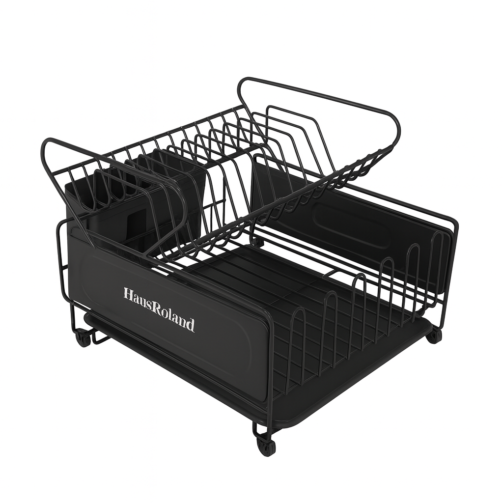HausRoland Premium Dish Rack - Black