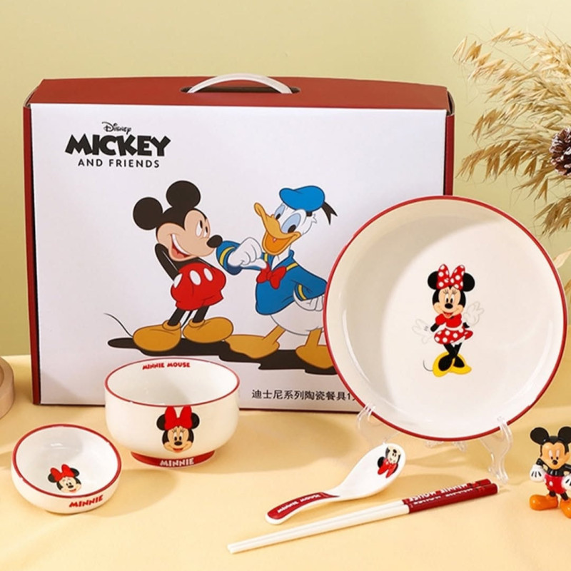 DISNEY Mickey & Friends Dinnerware Set – 6 Pieces