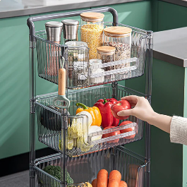 4 Tier Utility Storage Cart