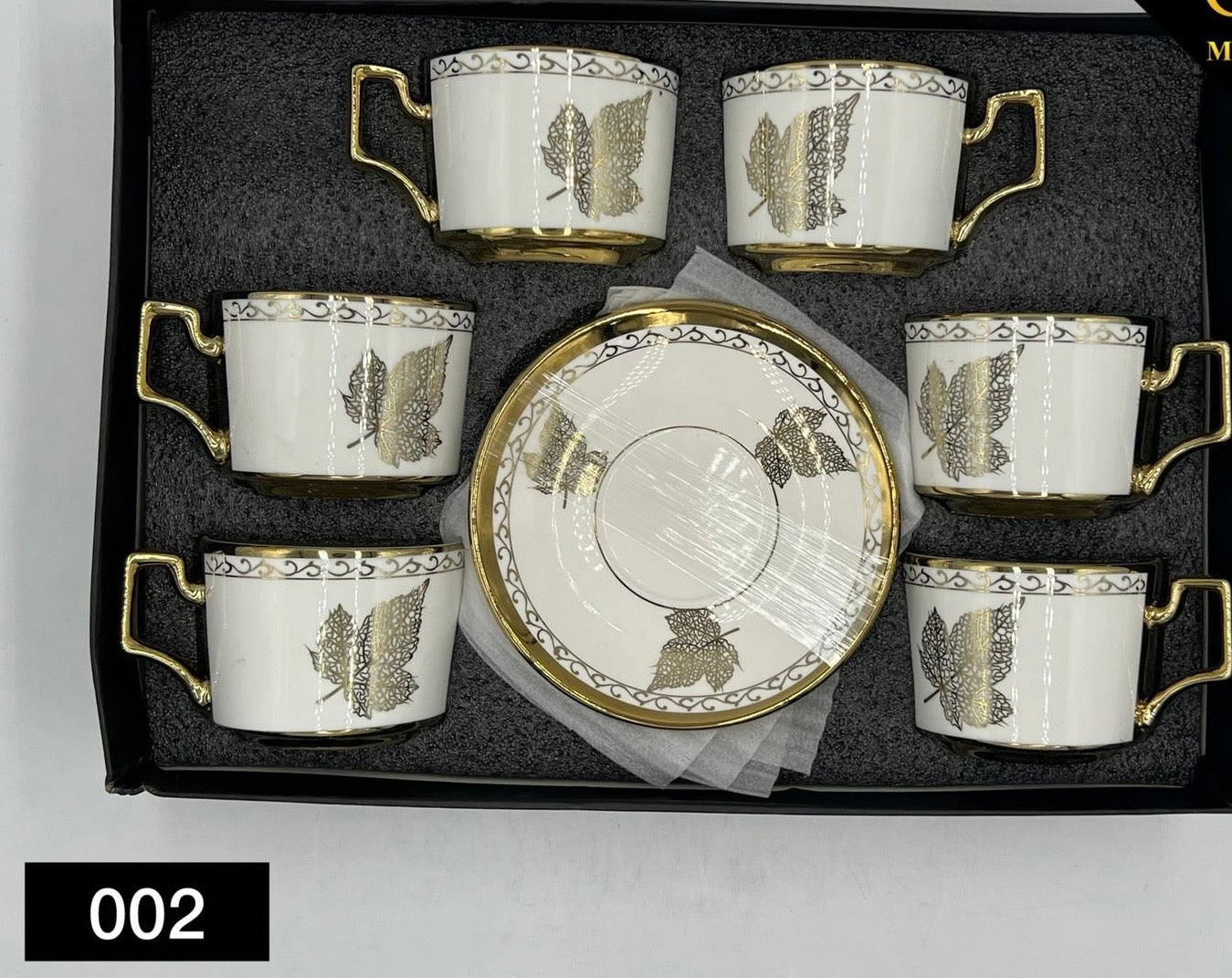 12 Pcs Cup & Saucers Set
