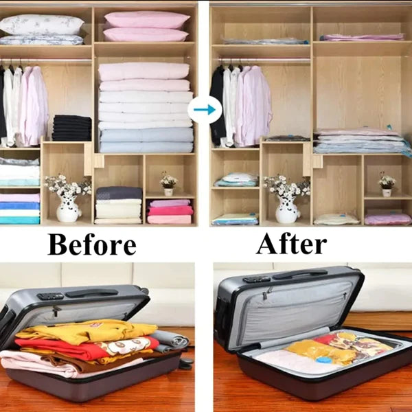 Vaccum Storage Bag (5bags+1handpump)