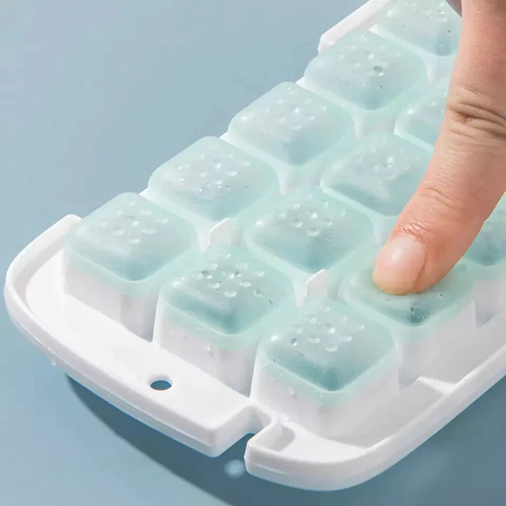 Press Type Ice Cube Maker
