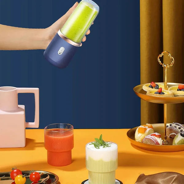 8 Blades Usb Juicer With 300ml Glass