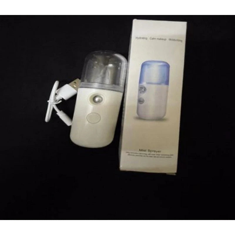 Nano Mister Mist USB Rechargeable Portable Mini Facial Steamer - Anti-Aging Wrinkle Women Beauty Skin Care Tool