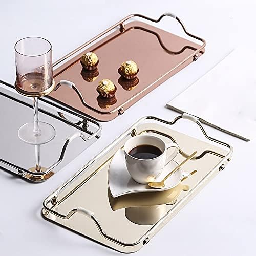 Stainless Steel Decorative Mirror Tray