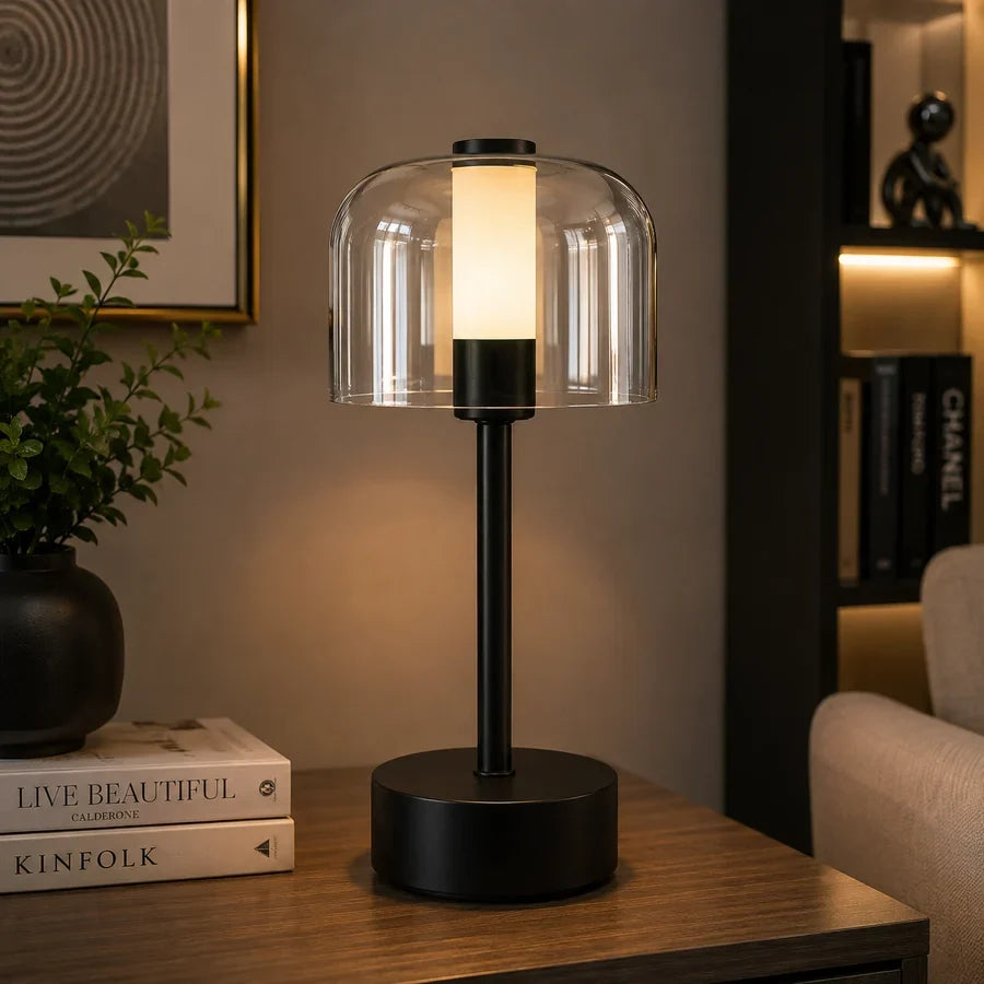 Halo Vista Glass Table Lamp