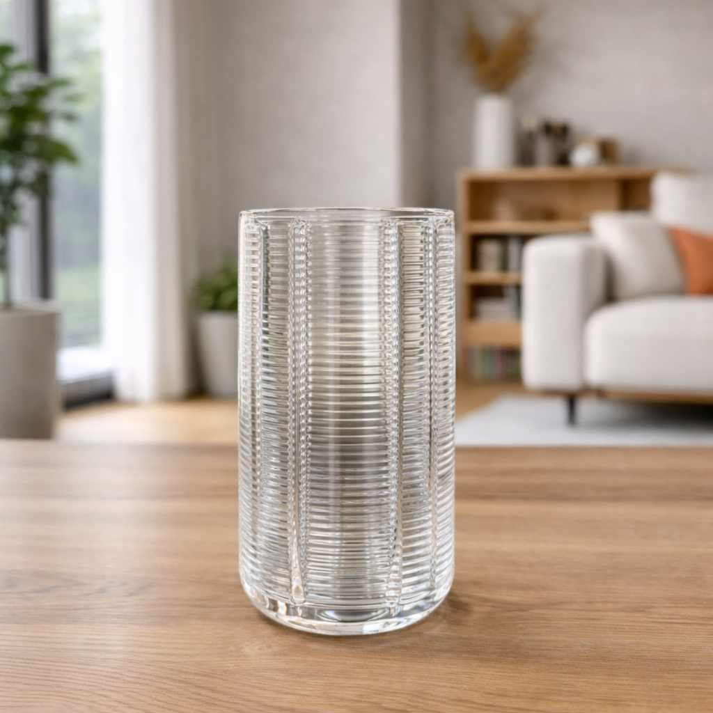 Crystal Round Glass Set - Set of 6