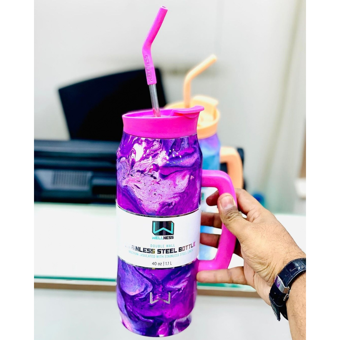 WELLNESS STEEL TUMBLER