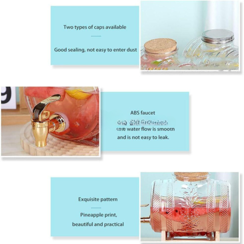 Glass Barrel Water Dispenser – Elegant & Practical