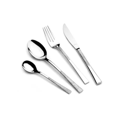 ARSHIA STAINLESS STEEL SILVER CUTLERY SETS 50PCS TM1401S