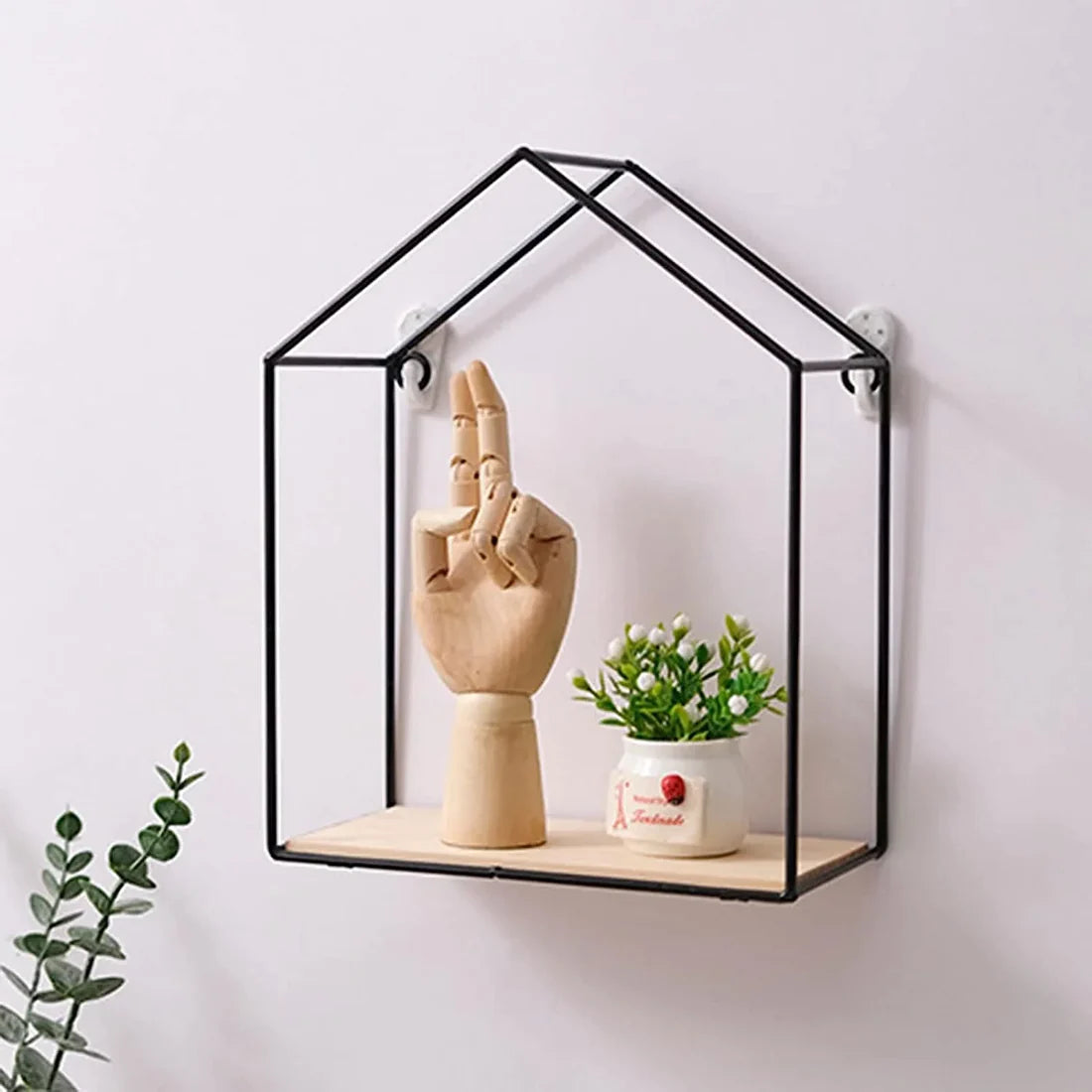 Hut Style Wall Shelf