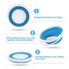 Multi-Functional Eco-Friendly Scalable & Retractable Silicone Bucket 10 Ltr
