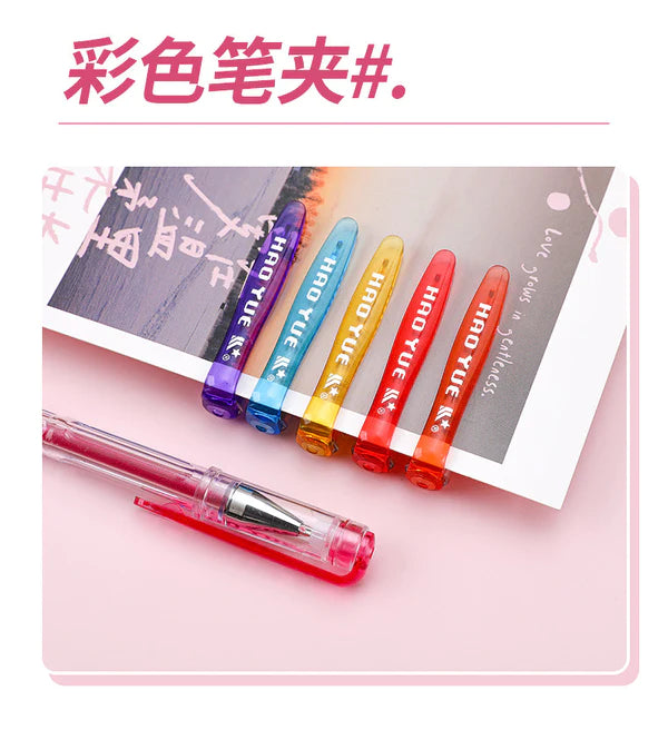 Metallic Ink Pen Set (6pcs)