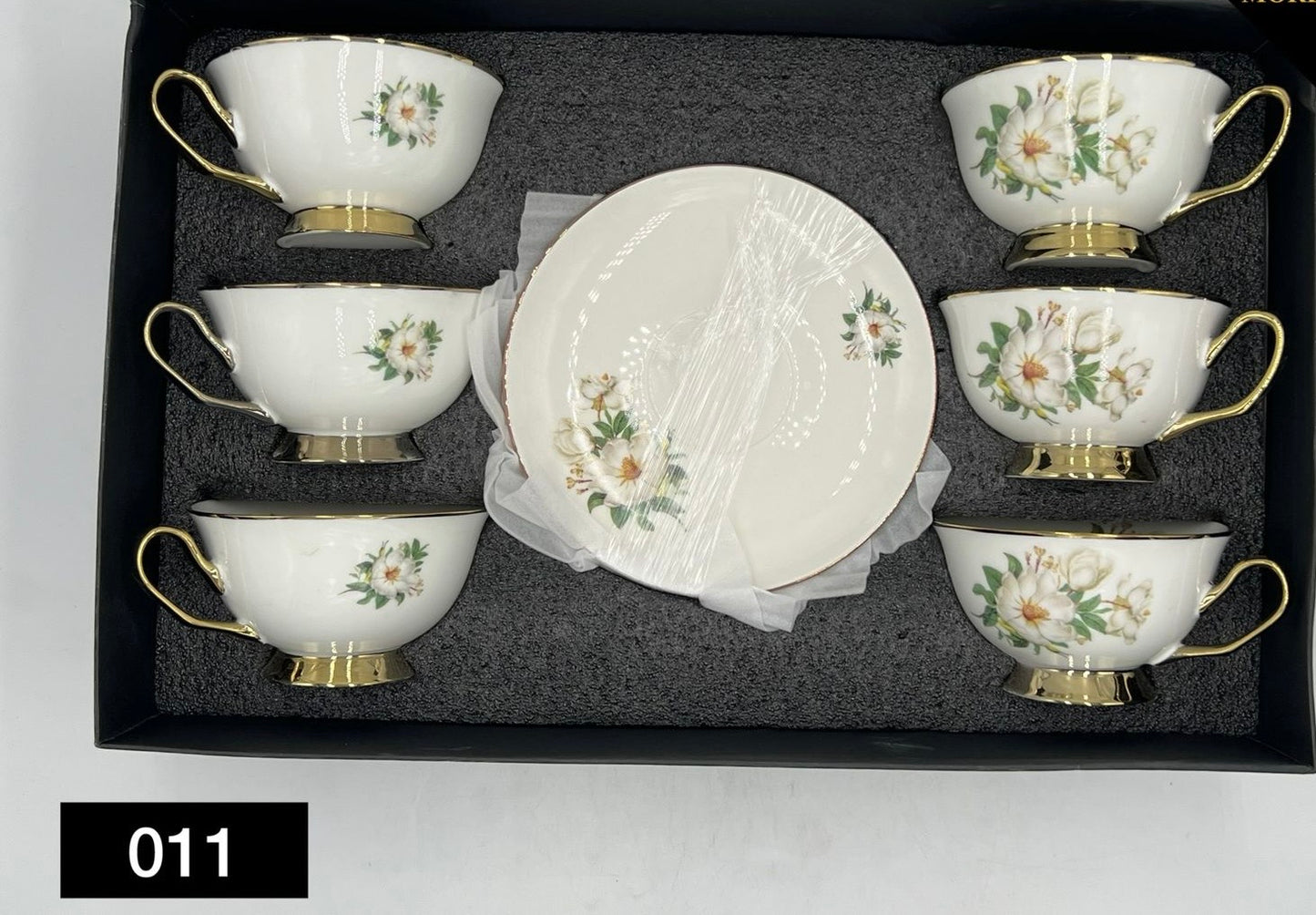 12 Pcs Cup & Saucers Set