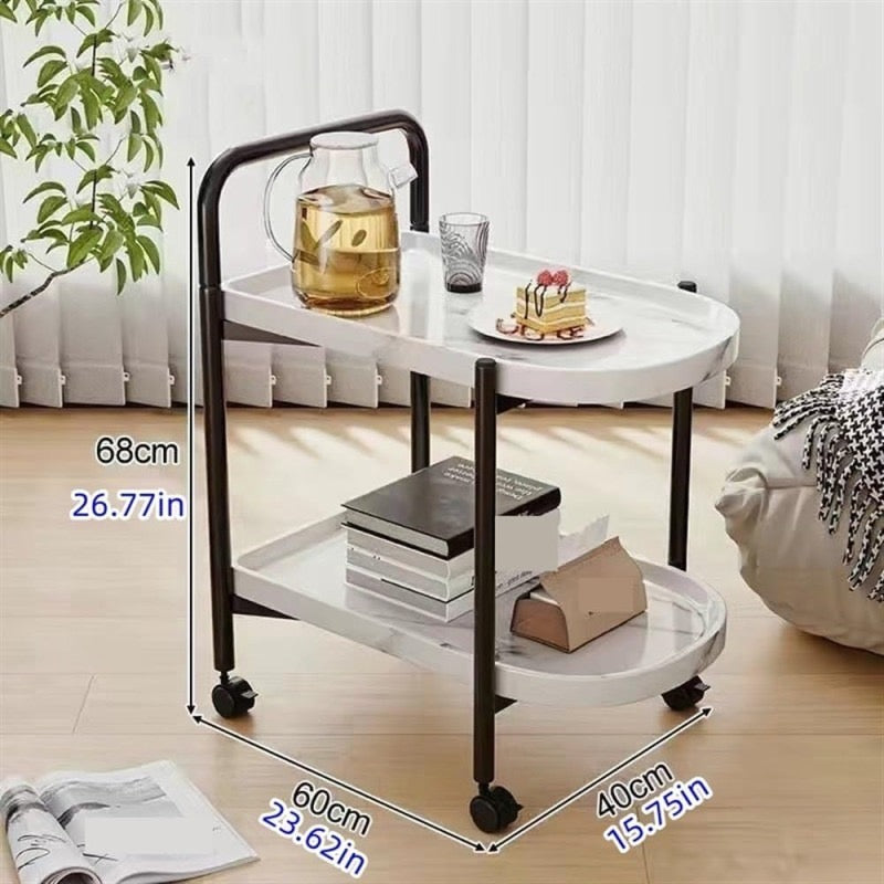 2 Tier Premium Serving Cart