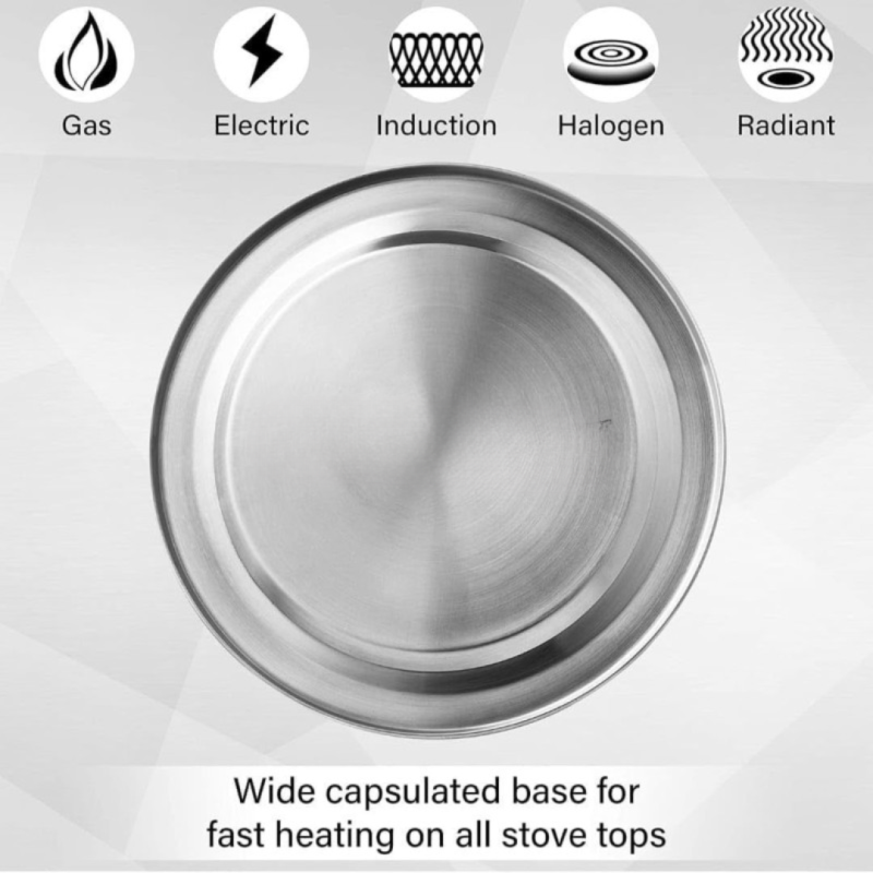 Stainless Steel Whistling Tea Kettle – Classic & Durable Design