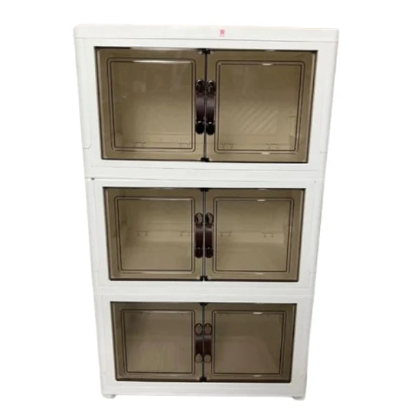 Storium Stackable Storage Cupboard 3-Layer