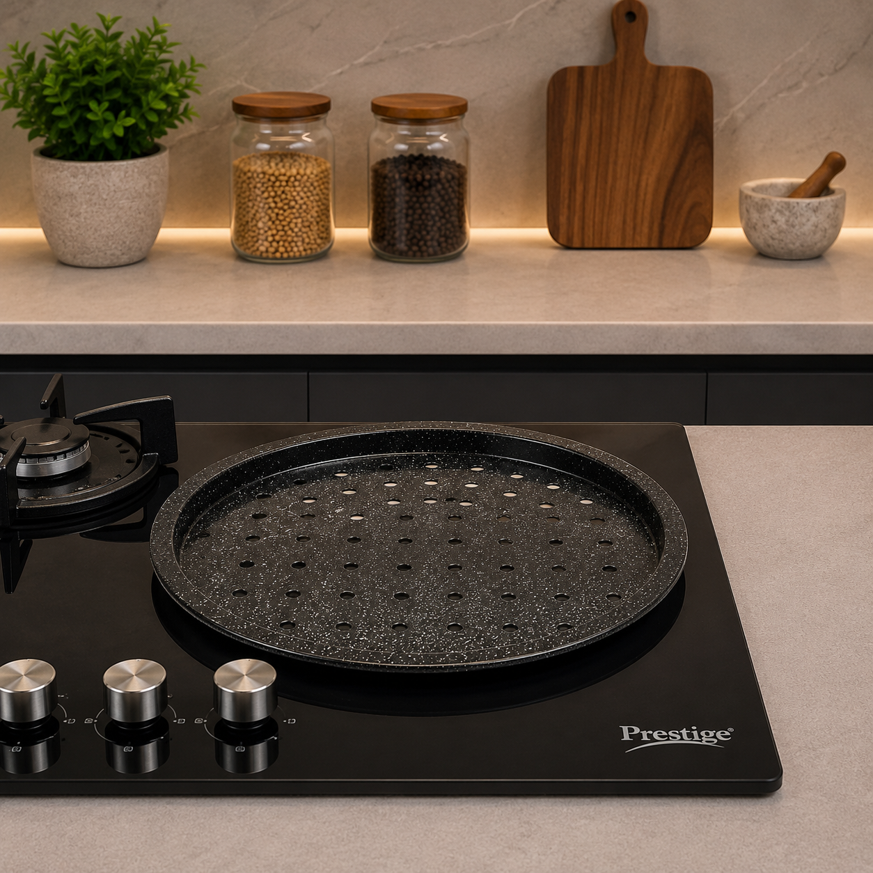 Prestige Granite 30cm Pizza Pan