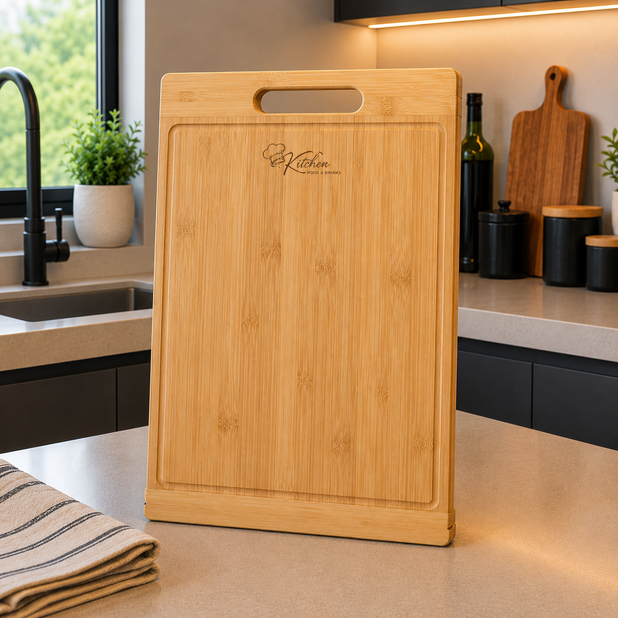 Bamboo Wood Chopping Board – Large