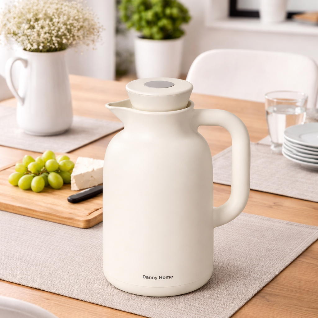 Danny Home Double Wall Glass Vacuum Jug 1.0L