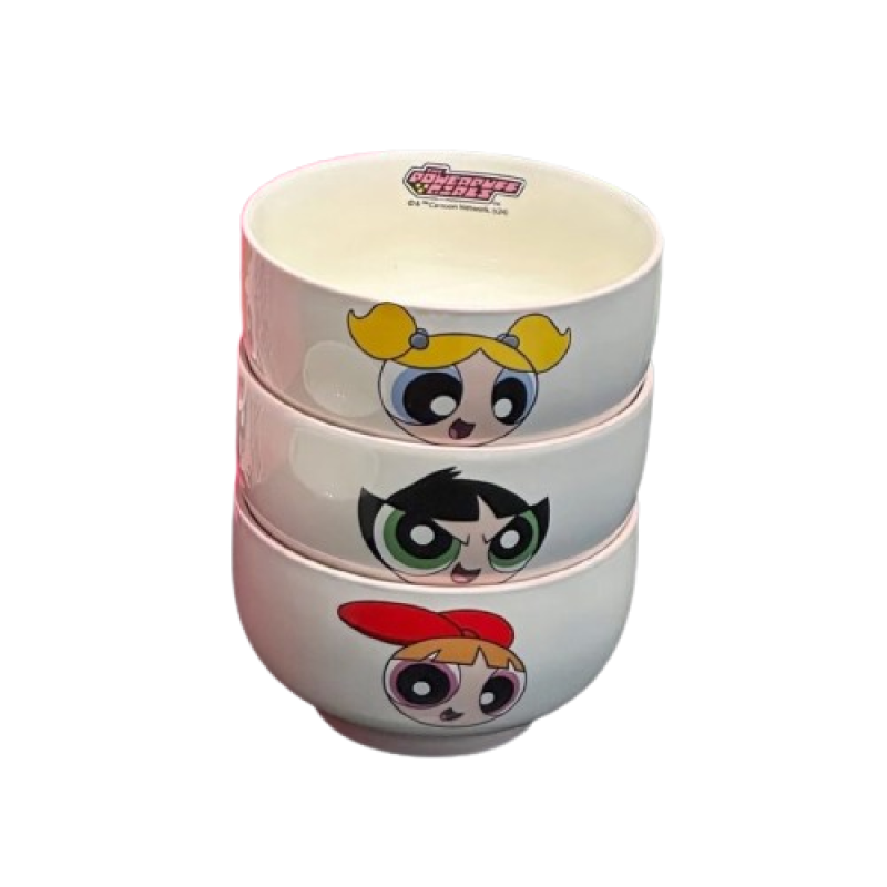 Powerpuff Girls Ceramic Bowl Gift Box Set Of 4