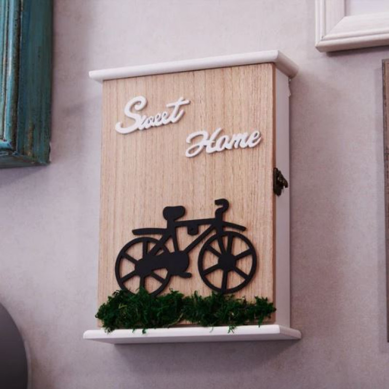 Wooden Wall Hanging Key Box