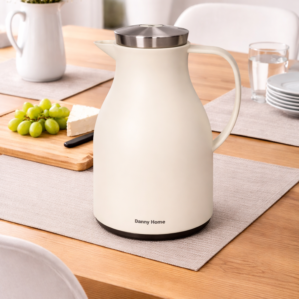 Danny Home Double Wall Glass Vacuum Jug 1.0L