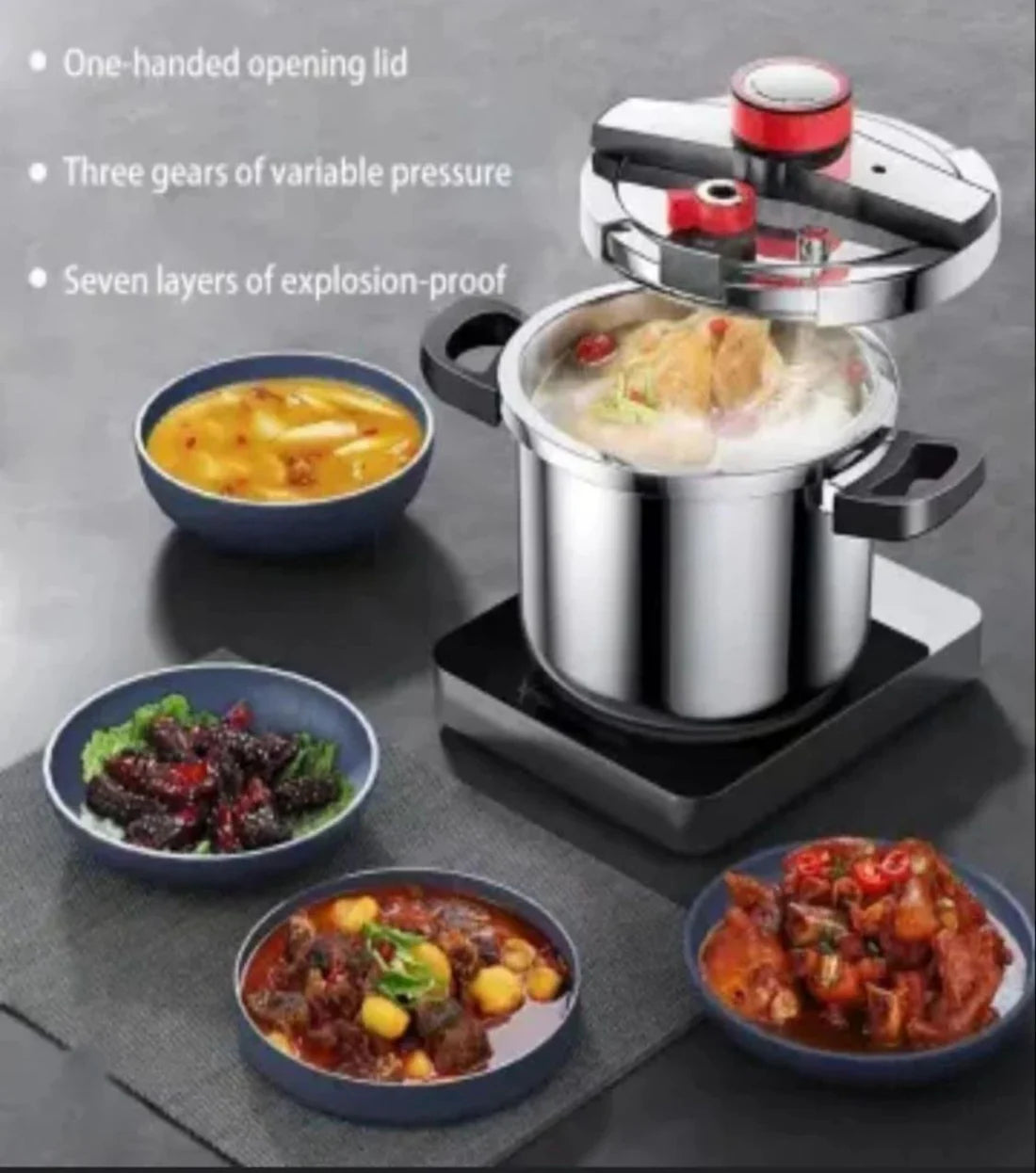 2 PC pressure cooker/Pot Set