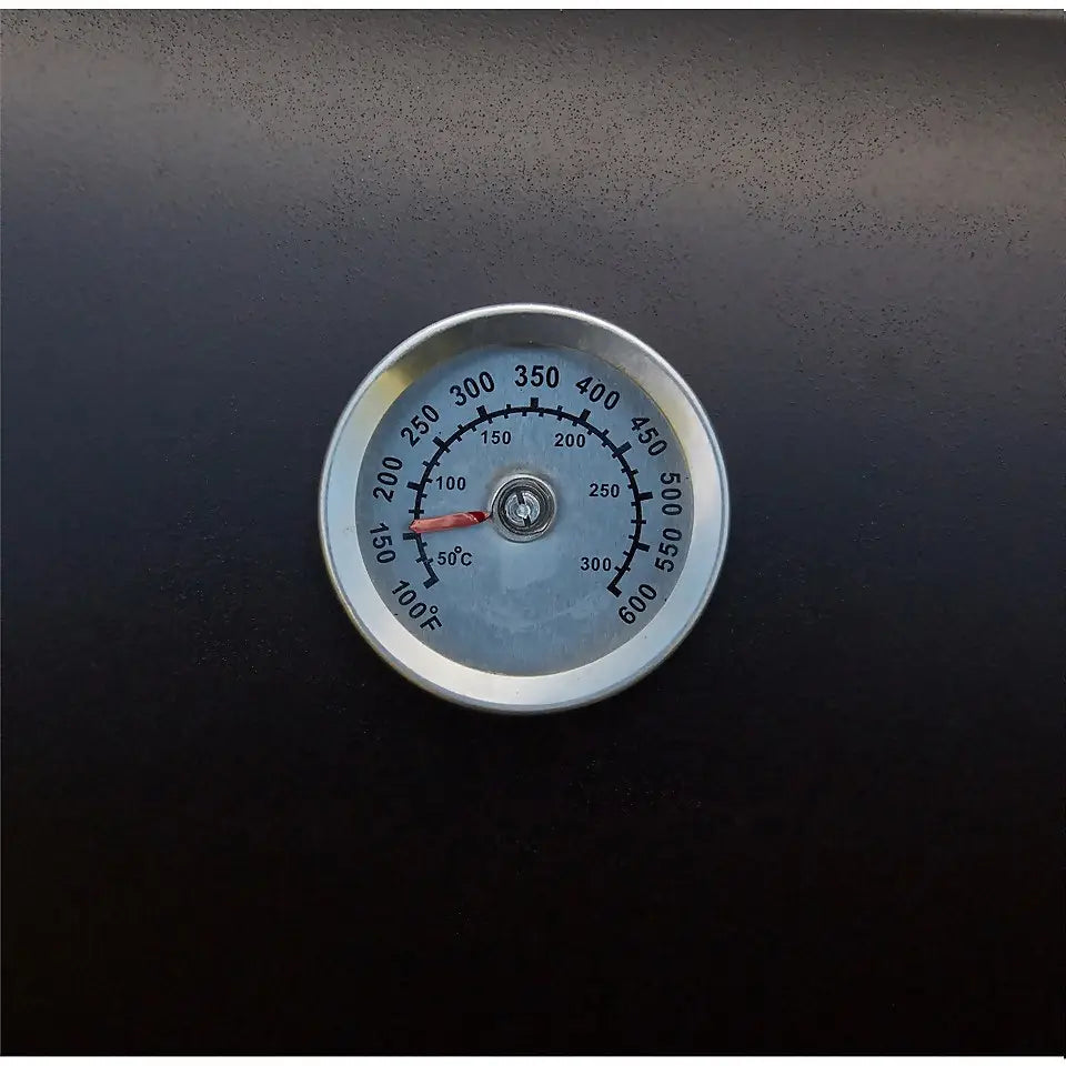 BBQ Smoker Charcoal Grill Roaster Portable Outdoor Camping Barbecue 2 in 1